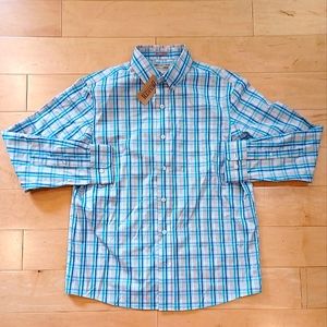 NWOT Duluth Trading Wrinklefighter Untucked Long Sleeve Shirt